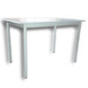 Mesa casino 120x75x75 - formalita blanca - estructura blanca